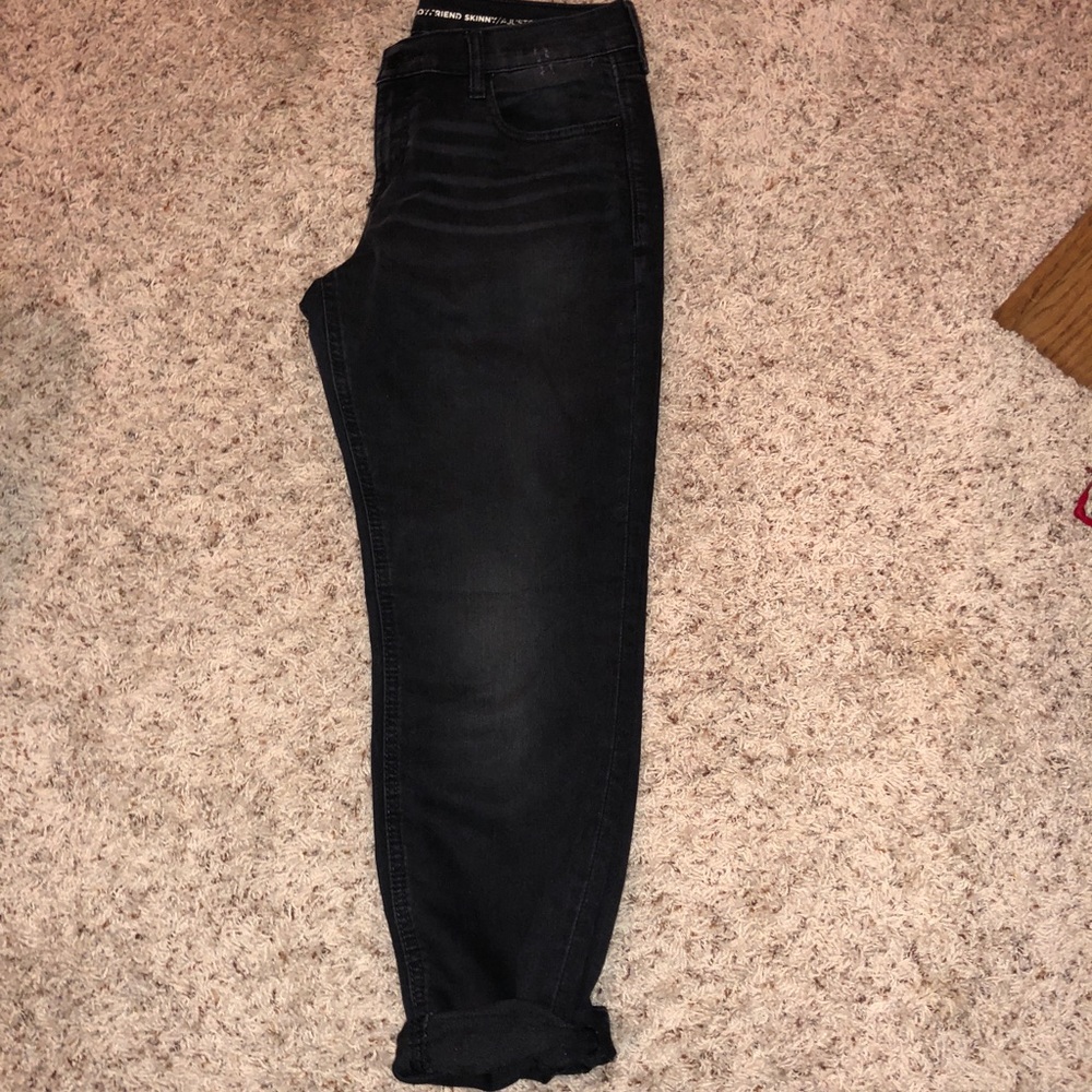 Black boyfriend jeans